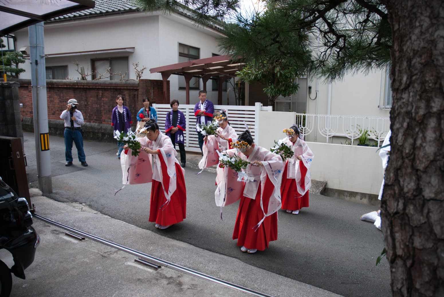 宇和島市　祭り　鶴の舞