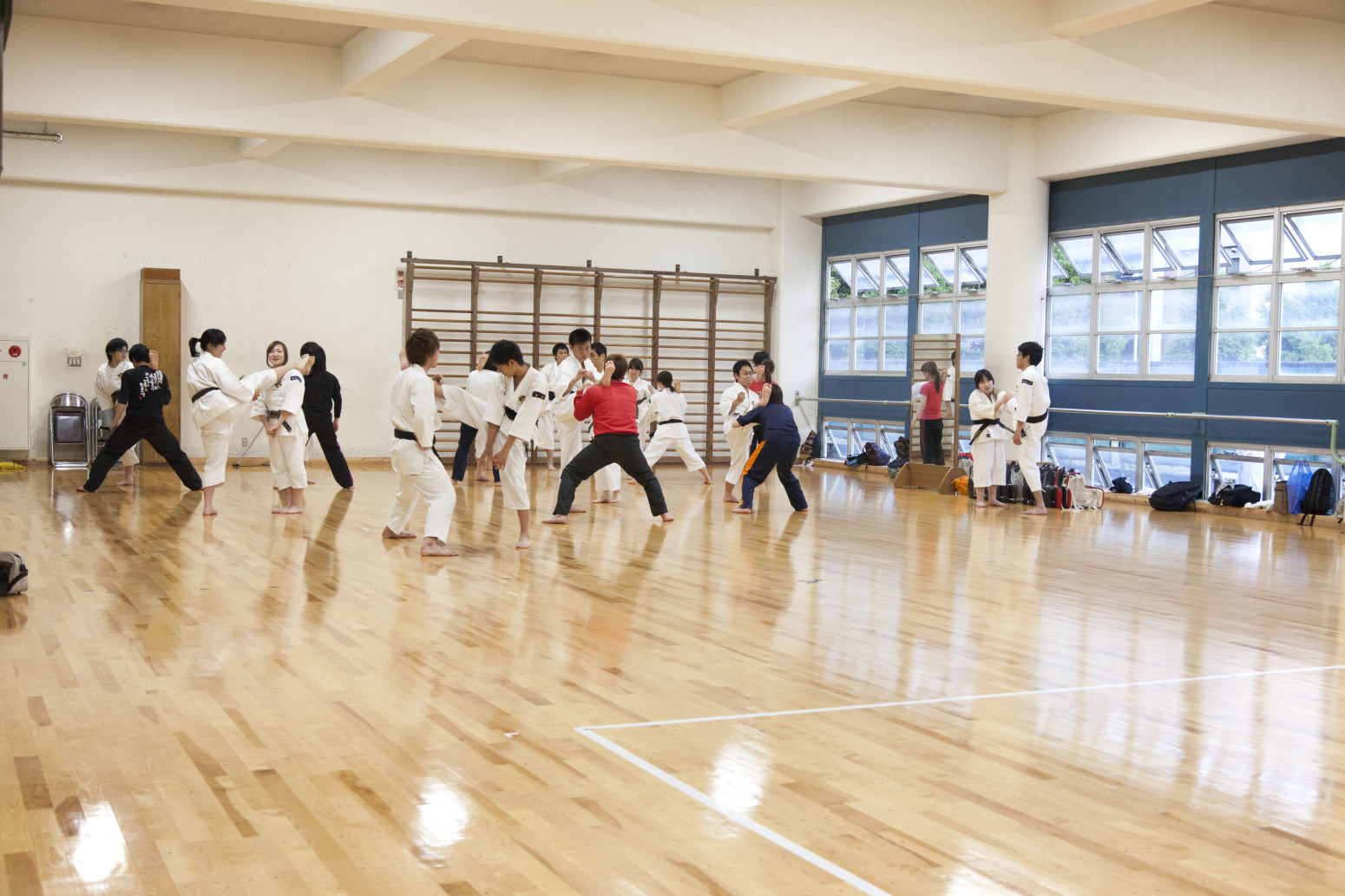 愛媛大学少林寺拳法部　練習１７