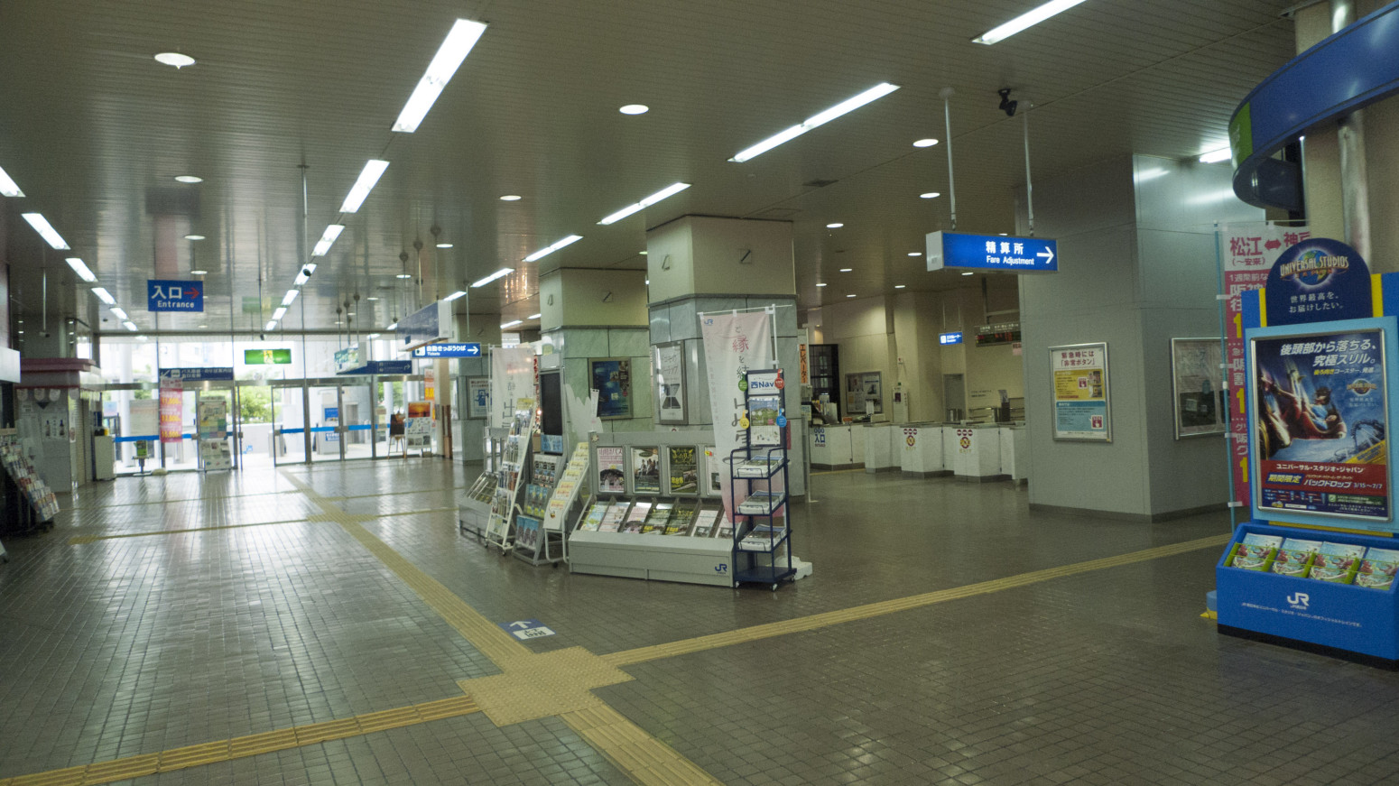 JR松江駅構内